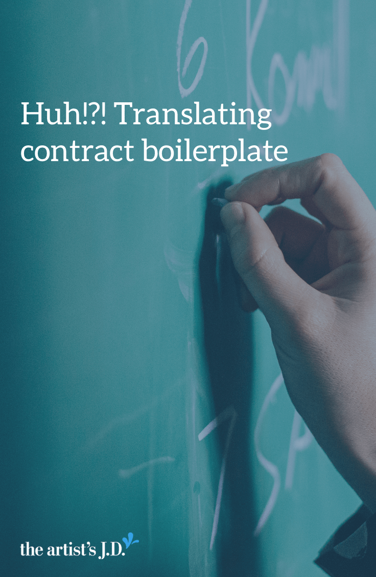 On this episode of Kiff Says, we talk about that crazy legalese at the end of every contract AKA the boilerplate language and break down what it means.
