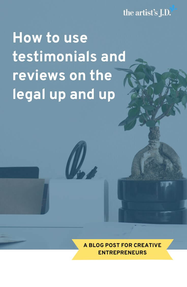 We all know that we should be collecting testimonials because they drive sales. But do you know how you get them and stay on the right side of the law?