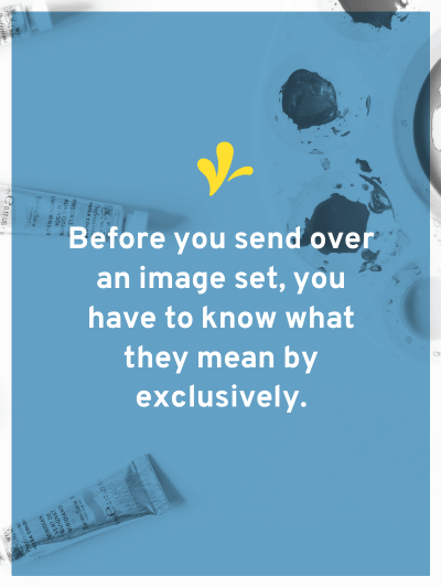 When you grant an exclusive license, you need to think about what other licenses you might have given. So you aren't breaking any promises to your licensee.