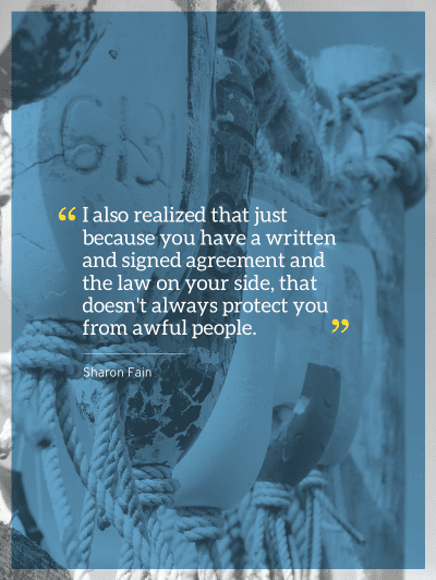 - Dealing with a client that won’t pay you is headache enough. But as Sharon Fain learned, going to small claims court and winning a judgment against someone isn’t the end of the story.