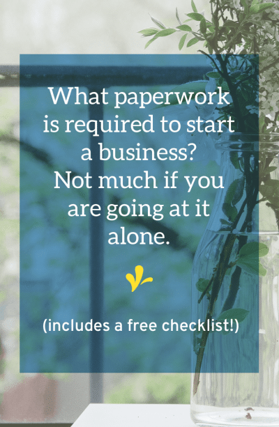 Are you starting a creative business? Click through to download a checklist that will give you what you need to get your business up and running and stay on the right side of the law.