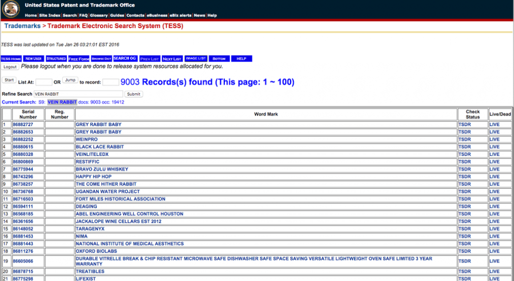 USPTO-TESS-or-search-results-compressor