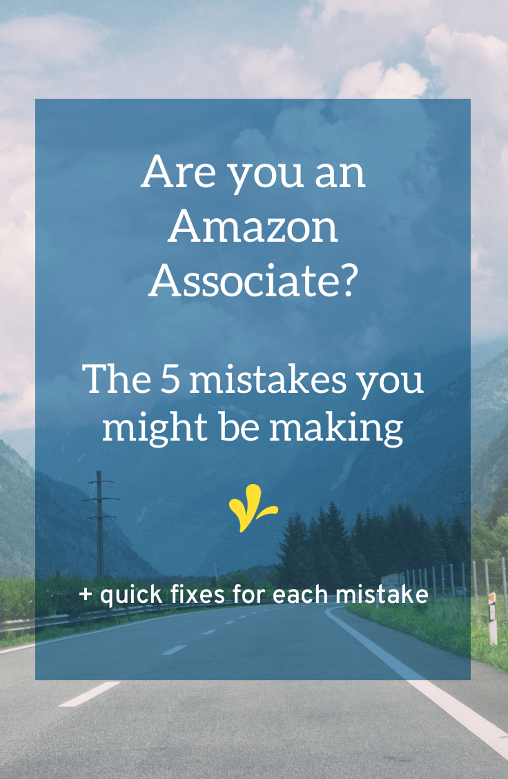 Are you an Amazon Associate affiliate? I know you don’t want to pour through the rules, so I did. Click through to learn the five mistakes you might be making and a quick fix for each of them.