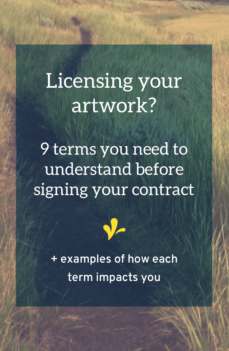 Art licensing agreements come with their own set of jargon. But it's important to understand these terms. Click through to learn 9 important terms and how they will impact your business.