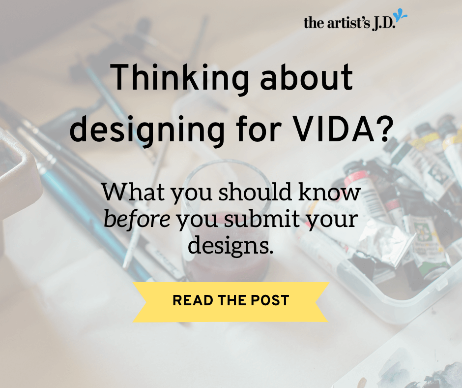 Have you been approached by VIDA about designing for them? What you should know before you submit your designs to their platform.