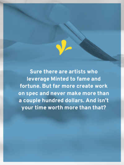 Thinking about entering a Minted challenge? There are 3 reasons you might want to be leery of hitting the submit button. Click through to learn them.