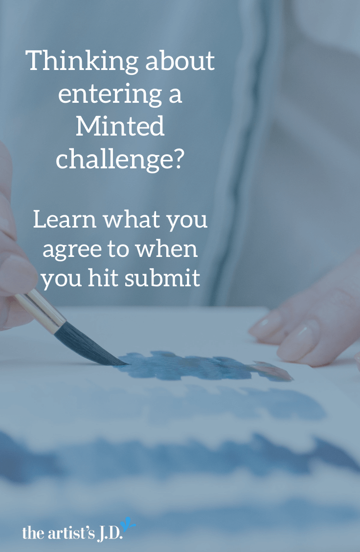 Thinking about entering a Minted challenge? When you submit your design, you agree to a host of terms. And there are 3 reasons you might want to be leery of hitting the submit button. Click through to read what they are.