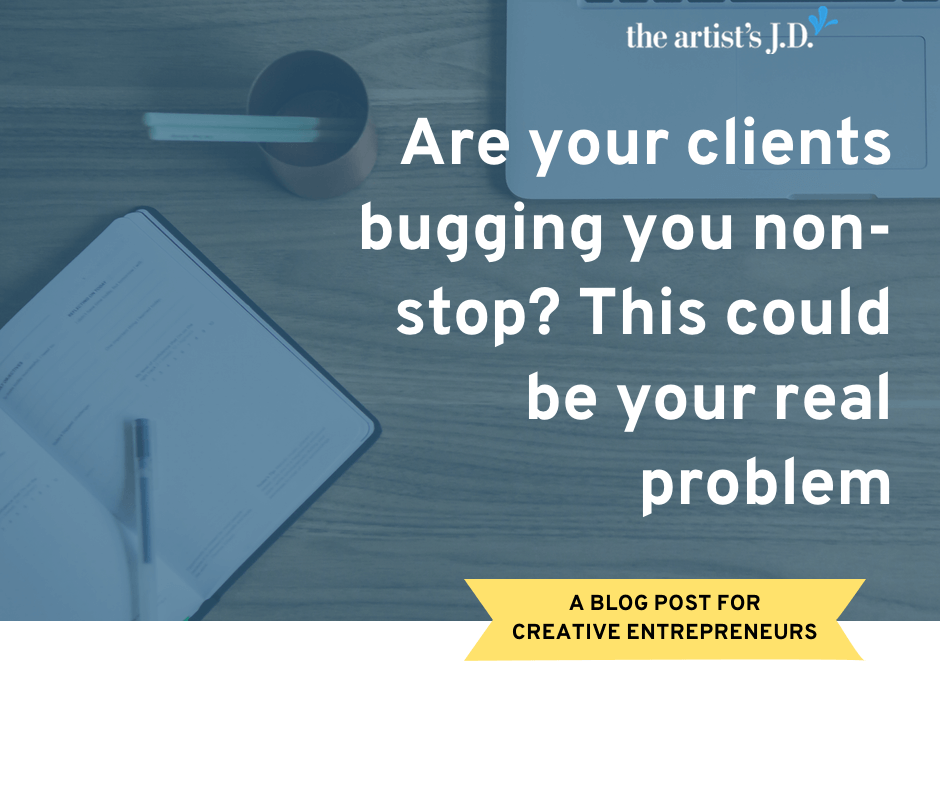 If you’ve got difficult clients then I encourage you to conduct a self-evaluation and discover if you are part of the problem. And what tweaks you can make.
