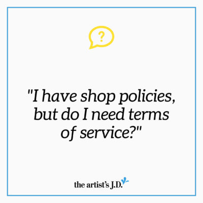 Do you have online shop policies? That's a great first step. But, they probably won't help when something goes wrong. Watch to learn what else you need.