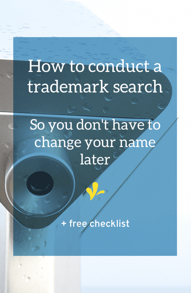 Image showcasing How to do a trademark search + avoid the scary lawyer letter