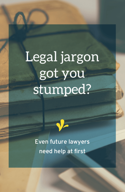 No one is born knowing legalese. Even future lawyers need a legalese translator. Click through to read the story of how I learned legal jargon and the solution I'm creating to help your creative business understand legalese.