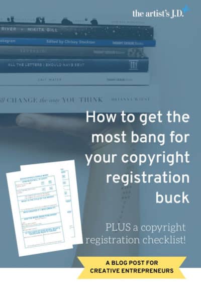 Learn why copyright registration changes fly swatters into baseball bats. Plus learn how to cost-effectively register your copyrights and grab a FREE worksheet!
