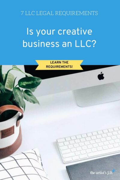 Make sure you are keeping all 7 legal LLC requirements