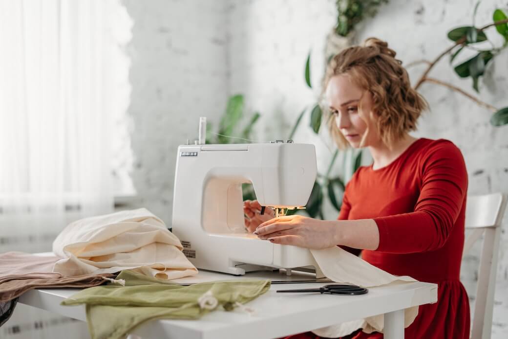 Unpicking Work Unpicking is just an assumed part of the sewing process - the artist's J.D.