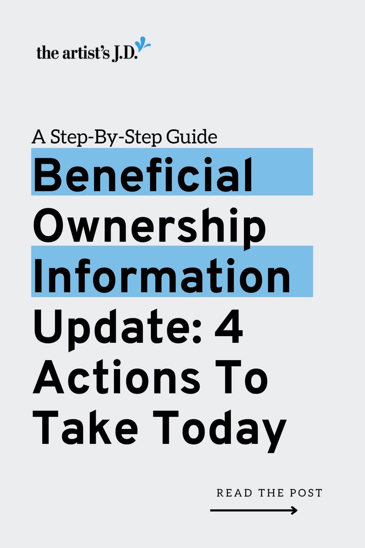 Beneficial Ownership Information Update: 4 Actions To Take Today